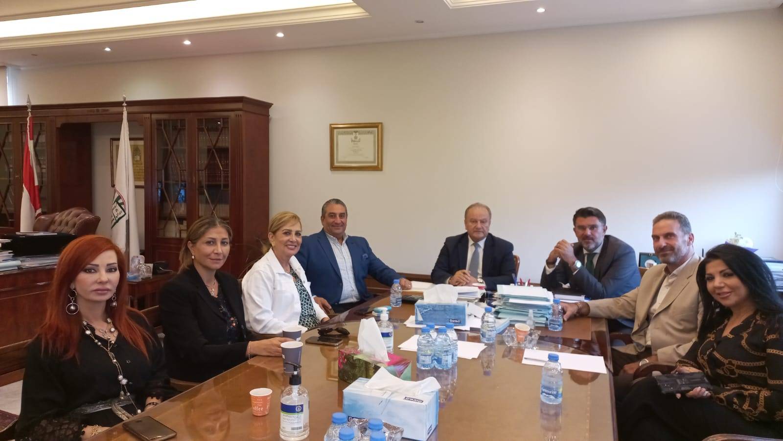 إجتماعات ولقاءات نقيب المحامين