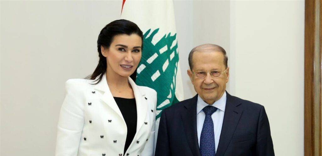 بالصورة: نادين الراسي تُوجّه رسالة للرئيس عون...ماذا قالت؟