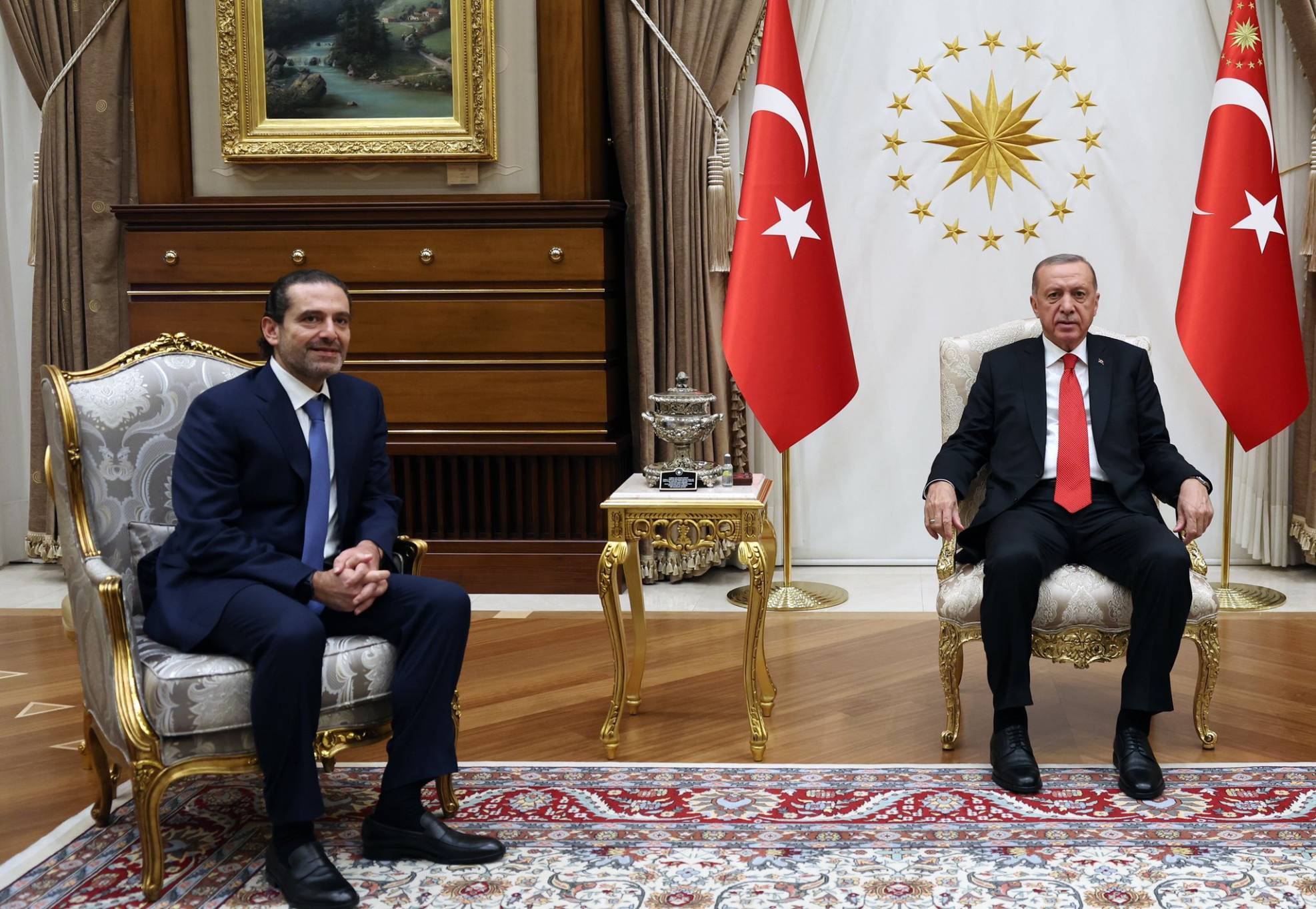 الحريري التقى أردوغان في اسطنبول