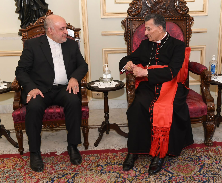 الراعي عرض التطوّرات مع سفير إيران
وافرام طالب بانتخاب رئيس توافقي إنقاذي