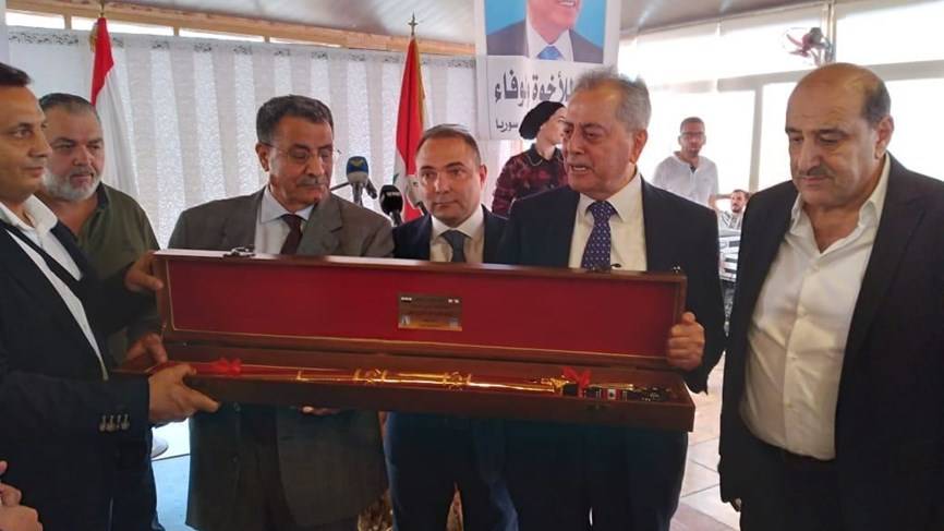 عشائر بعلبك الهرمل كرّمت السفير السوري
علي: لنتعاون على خارطة نجاة