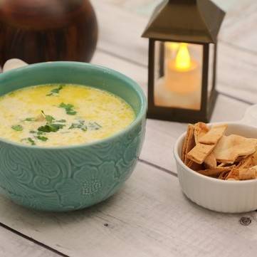 طريقة عمل شوربة الفطر والدجاج