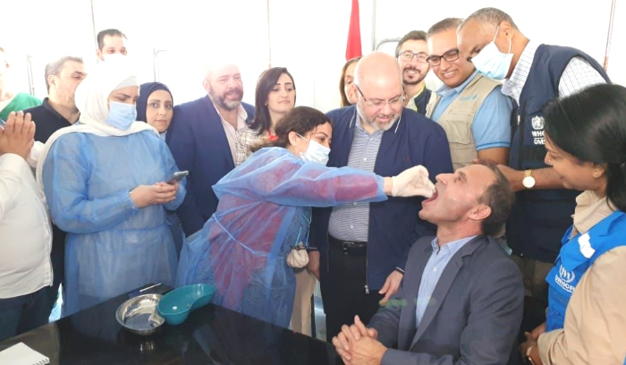 أطلق حملة التلقيح ضدّ الكوليرا من مستشفى حلبا
الابيض: نتجنّب وصول الوباء الى مرحلة الاستيطان