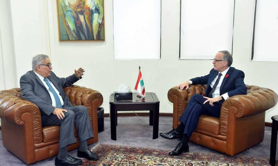 زار بري وميقاتي وبو حبيب
ديبلوماسي كندي أكد دعم
بلاده للبنان في المجالات كافة