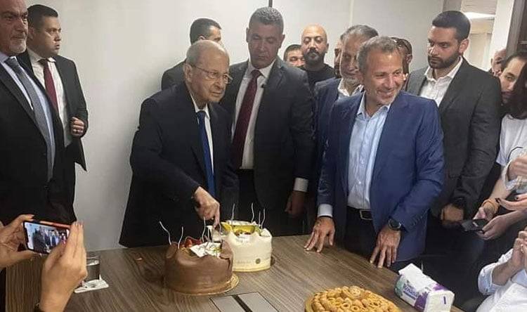 أول زيارة لعون بعد انتهاء ولايته