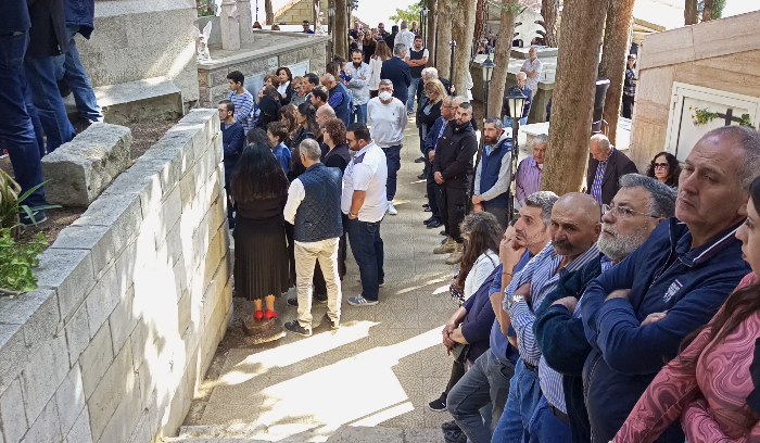أهالي قرطبا صلّوا لراحة أنفس أمواتهم
في مدافن دير مار سركيس وباخوس