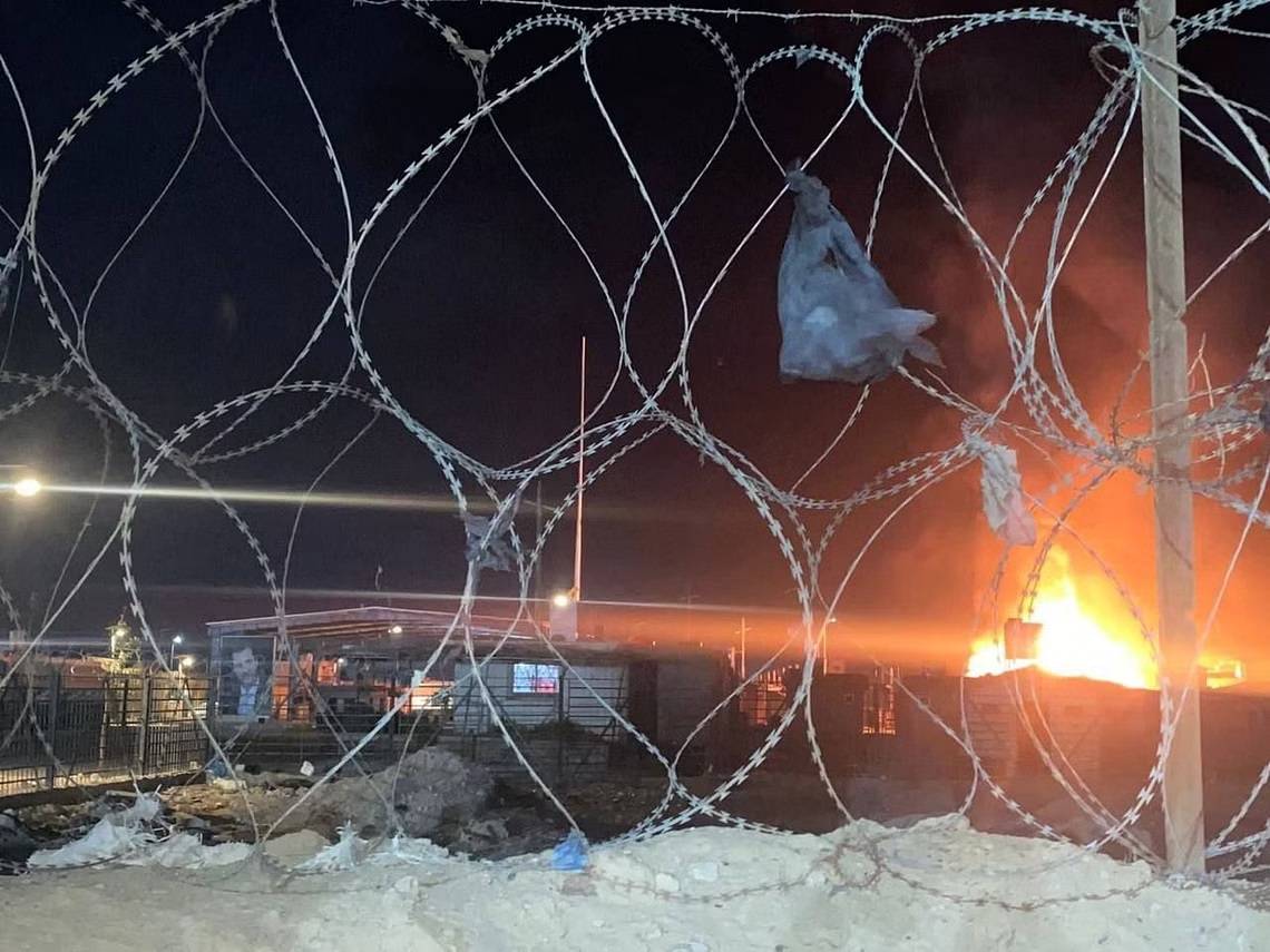 طيران مسيّر مجهول يستهدف صهاريج نفط ايرانية مرسلة الى لبنان