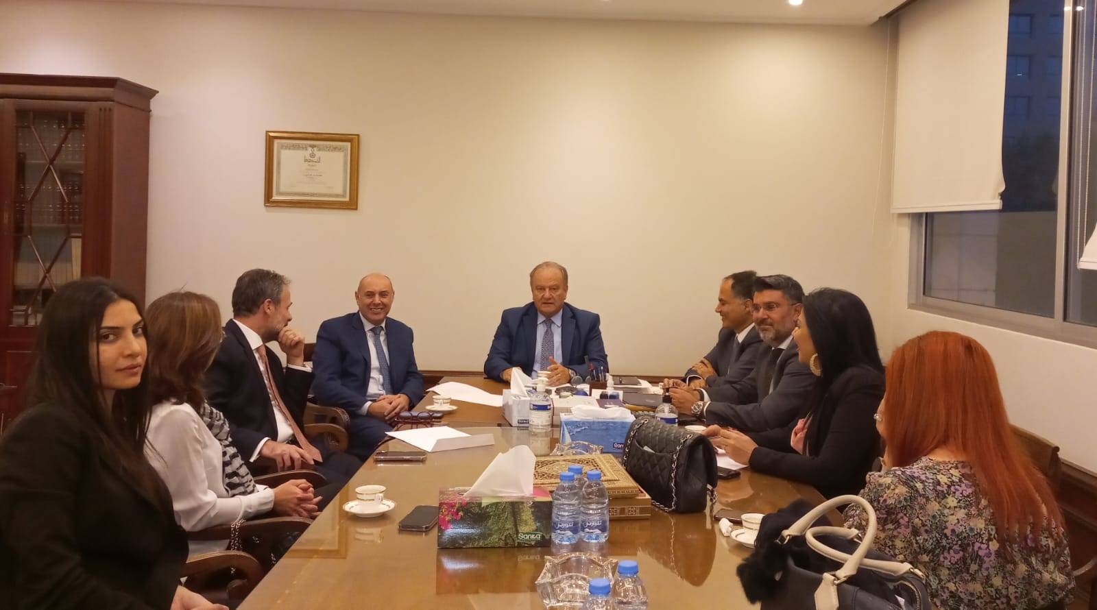 إجتماعات ولقاءات نقيب المحامين