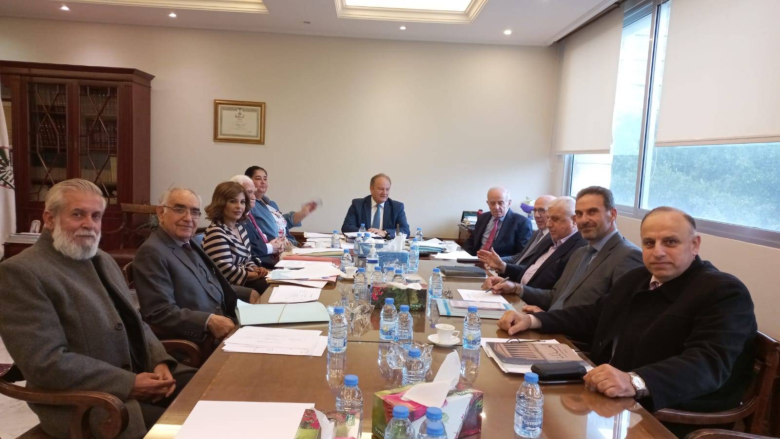 لقاءات واجتماعات نقيب المحامين