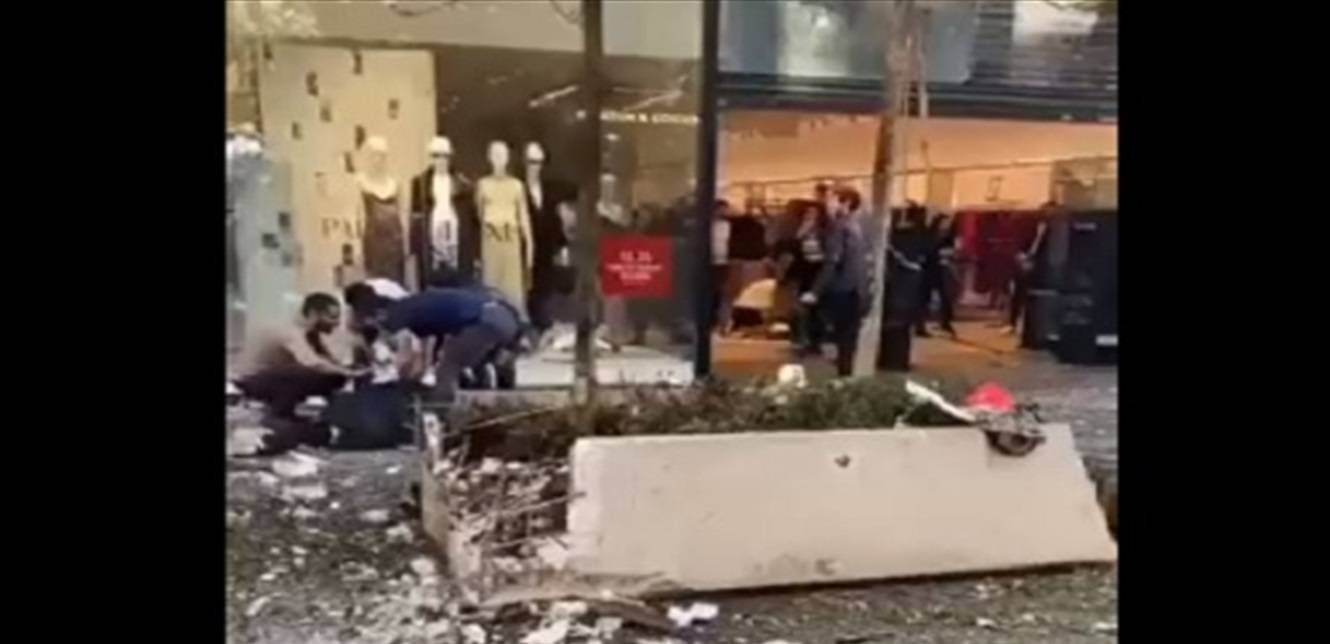بالفيديو.. كاميرا أمنية تظهر لحظة الإنفجار الذي وقع في إسطنبول