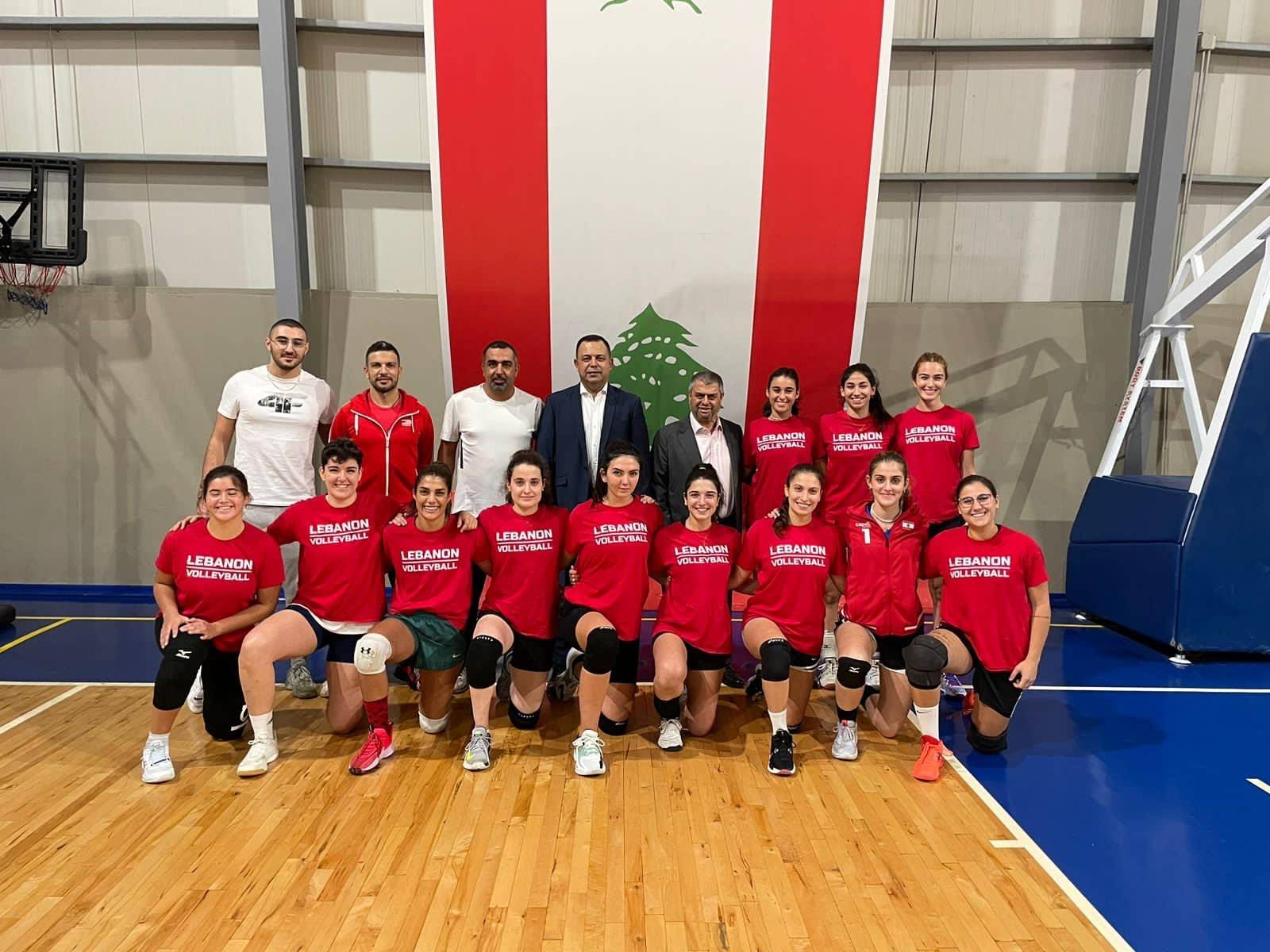 الطائرة: أبي رميا وخليفة زارا منتخب السيدات
ولتحقيق نتيجة جيدة في بطولة غرب آسيا