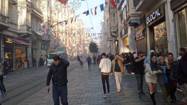 بالفيديو-لحظة اعتقال المتهمة بتفجير إسطنبول