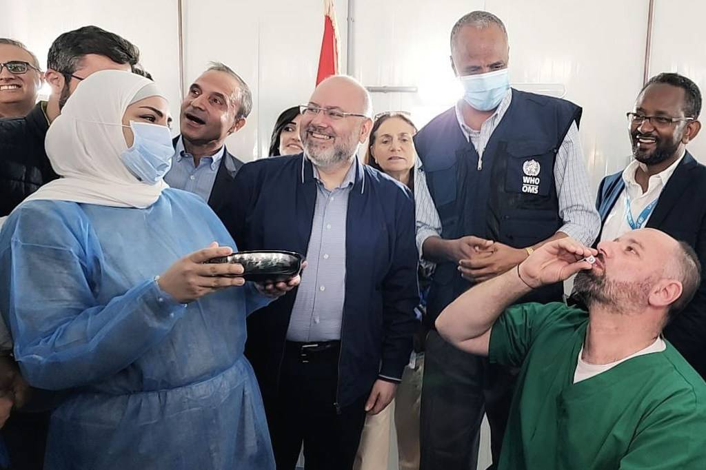 إقبال على أخذ لقاح الكوليرا في اليوم الثاني من الحملة الوطنية