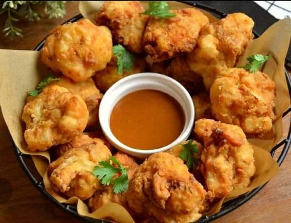طريقة عمل زهرة كريسبي مع صوص الباربكيو