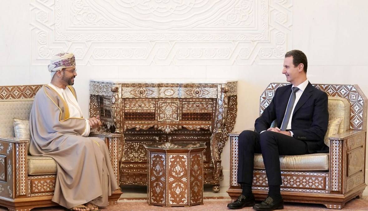 الأسد يبحث مع وزير خارجية سلطنة عُمان العلاقات الثنائية بين البلدين