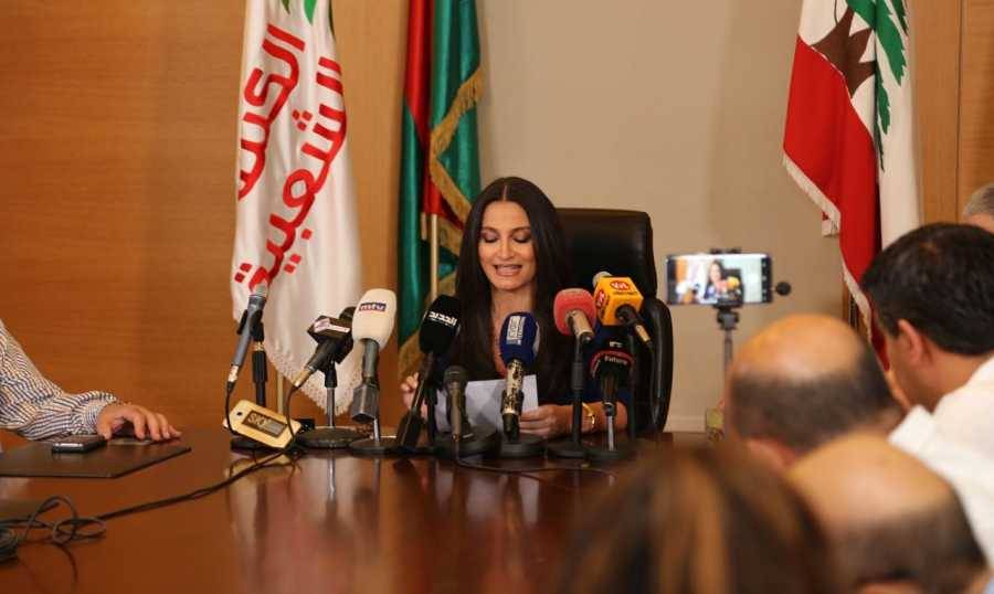 بالصورة- سكاف تدّعي على غادة عون