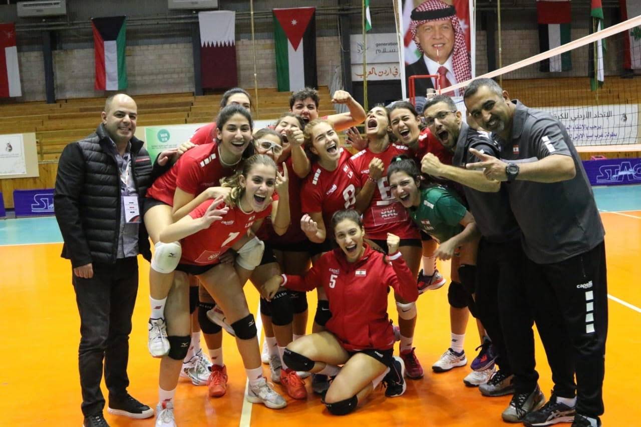 بطولة غرب آسيا للسيدات بالكرة الطائرة
فوز ثان للبنان على العراق (3-0)
ومنتخب الأرز يتصدّر المجموعة الأولى بجدارة