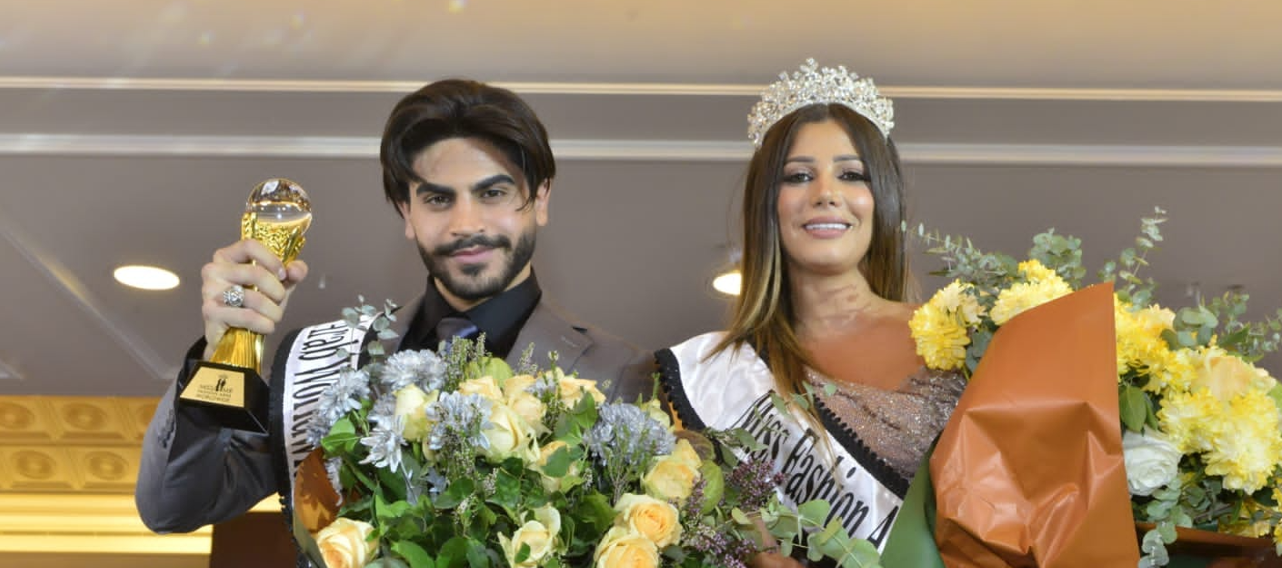 حفل انتخاب Miss & Mr fashion awarb world wide وسط حشد كبير من أهل الإعلام و الفن
