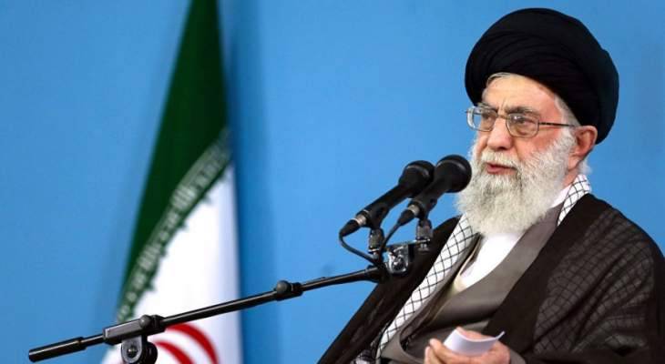 الخامنئي: الغرب يريد إسقاط النظام في إيران ولن يتمكن من ذلك