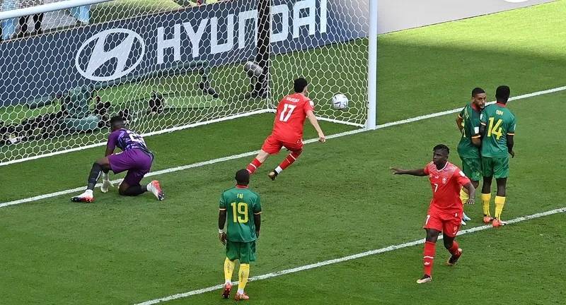 مونديال 2022: فوز سويسرا على الكاميرون (1-0)