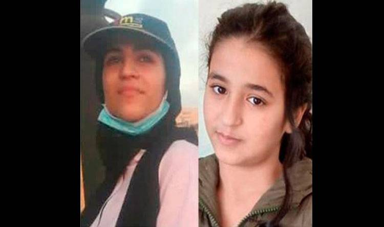 قوى الأمن تعمم صورة لقاصرتين