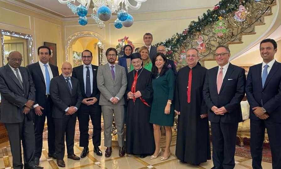 الراعي يلتقي سفراء عرب في إيطاليا