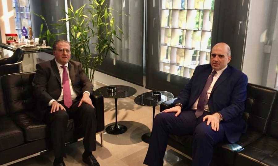 شقير يعرض مع لحود تسويق المنتجات الزراعية والصناعات الغذائية