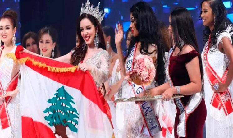 لبنانية تتوّج ملكة جمال أوروبا