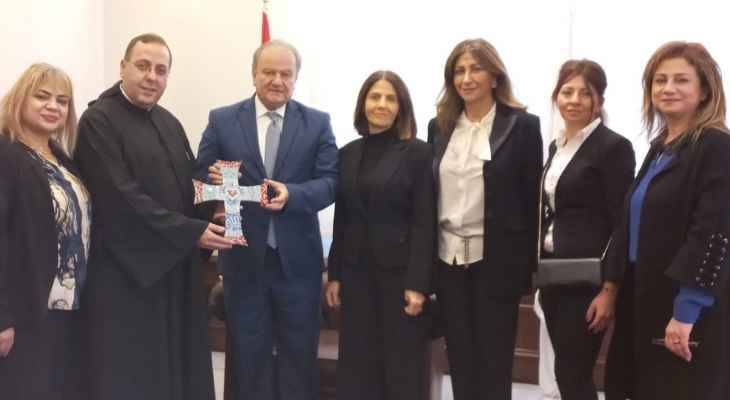إجتماعات ولقاءات نقيب المحامين