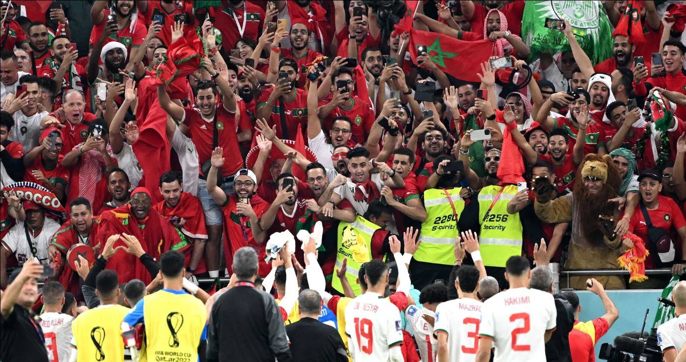 احتفالات المغاربة بالتأهل التاريخي لدور الـ 16