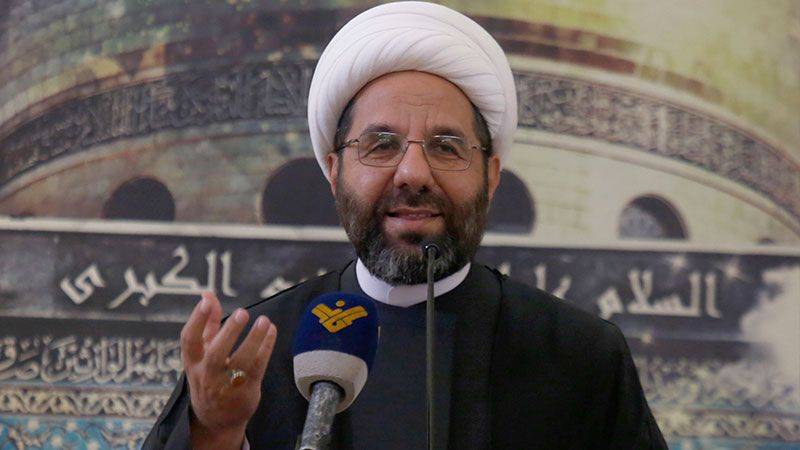 دعموش: لا يمكن أن نقبل أن ‏تأخذنا فئة حاقدة ومتهوّرة
الى الفتنة والصدام الداخلي أو الى أيّ مشروع تريده أميركا