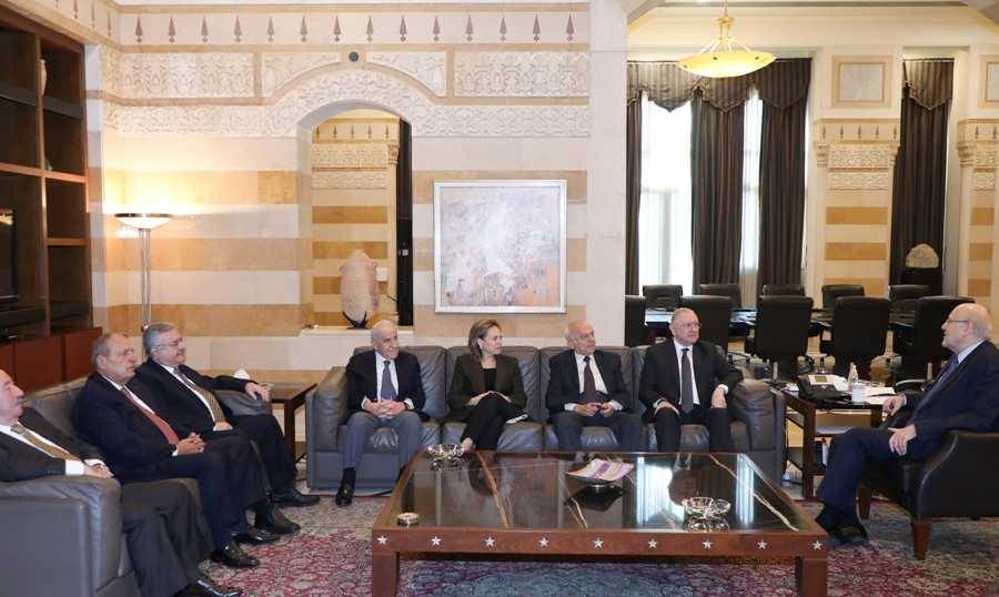 وفد اتحاد المقاولين العرب زار بري وميقاتي:
نسعي لادخال الشركات الى السوق العربي
