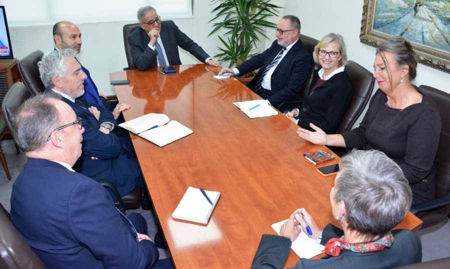 بوحبيب التقى سفراء الدول الاسكندينافية وفرونتسكا