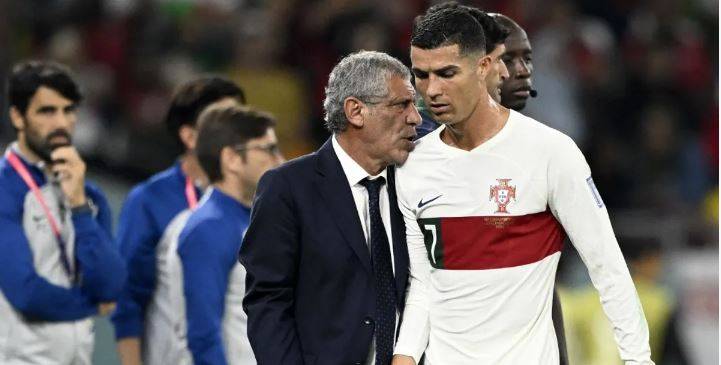 أول تعليق لمدرب البرتغال على تصرفات رونالدو