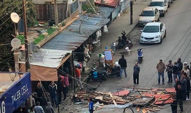 هدم "بسطة" قهوة في القبّة.. والسبب؟