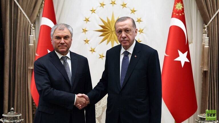 أردوغان يستقبل وفدا من الدوما