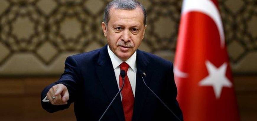 أردوغان : واشنطن أرسلت نحو 5 آلاف
شحنة أسلحة للإرهابيين شمال سوريا