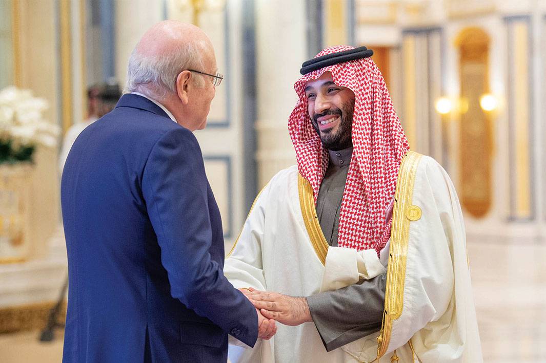 ميقاتي يلتقي ولي العهد السعودي وزيارة للكويت مطلع العام الجديد