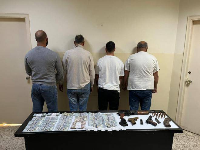 986،325 دولار أميركي إجمالي مسروقاتهم.. سارقو الأموال في قبضة قوى الأمن