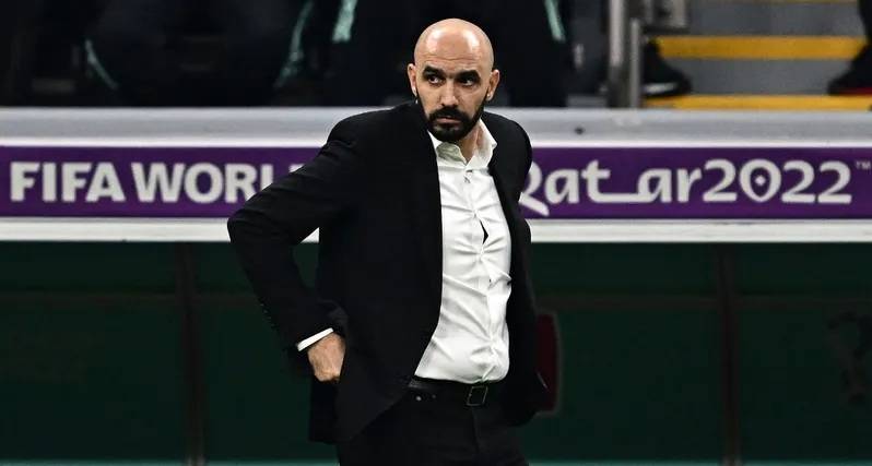 أول تعليق لمدرب المغرب بعد الخسارة أمام فرنسا