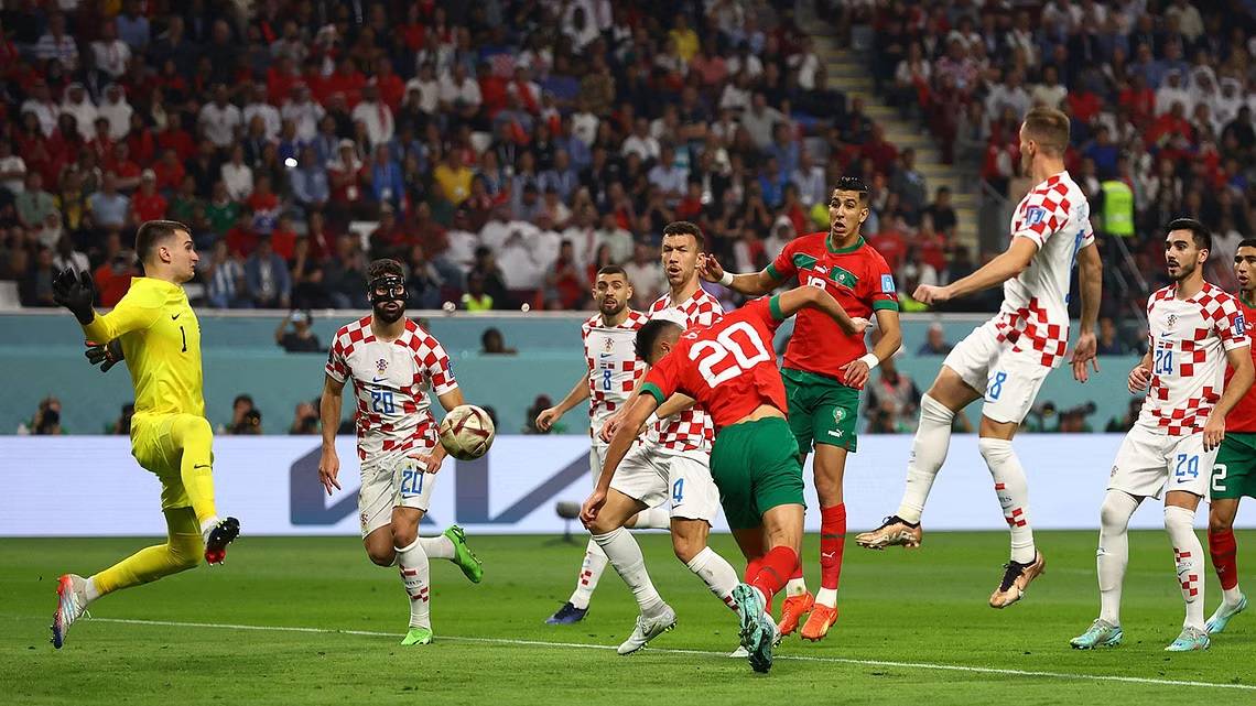 كرواتيا تحرز المركز الثالث والمغرب ينهي حلمه في المركز الرابع