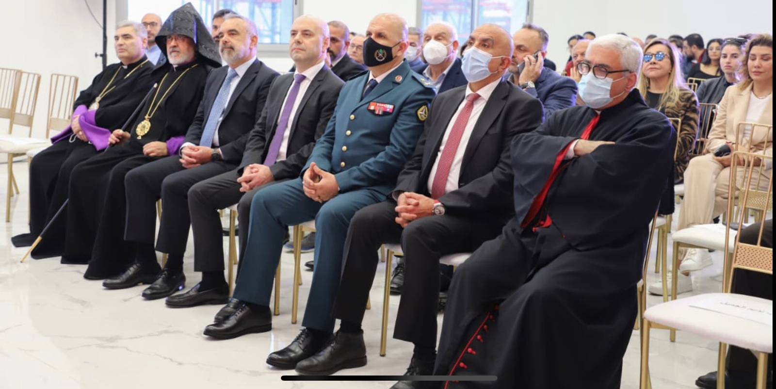 ريسيتال ميلادي في الكرنتينا.. مطر: ولادة جديدة للمستشفى من تحت الردم