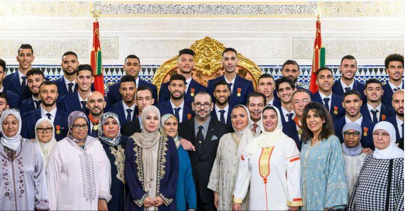 ماذا قال لاعبو المغرب بعد استقبالهم من الملك محمد السادس؟