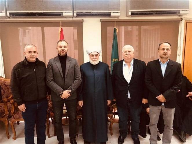 زيارة تهنئة لسماحة مفتي طرابلس الشّيخ محمد طارق إمام من قبل التيار الوطني الحر
