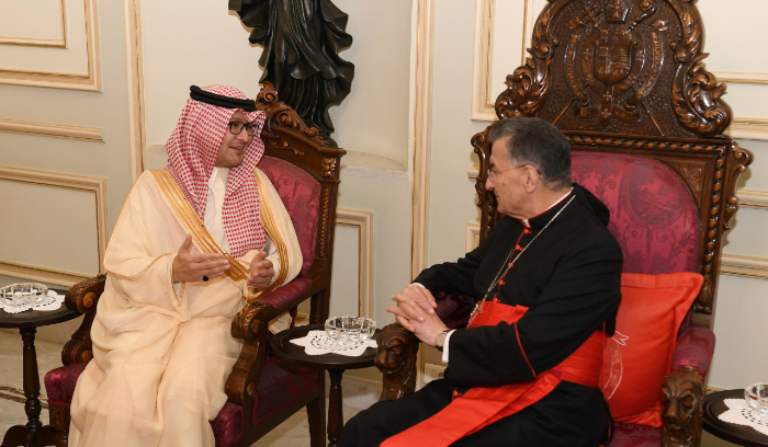 الراعي استقبل السفير السعودي والمستشار الثقافي الإيراني
بخاري: المملكة دائماً الى جانب لبنان- باقر: تمنّياتنا بحلّ المشاكل