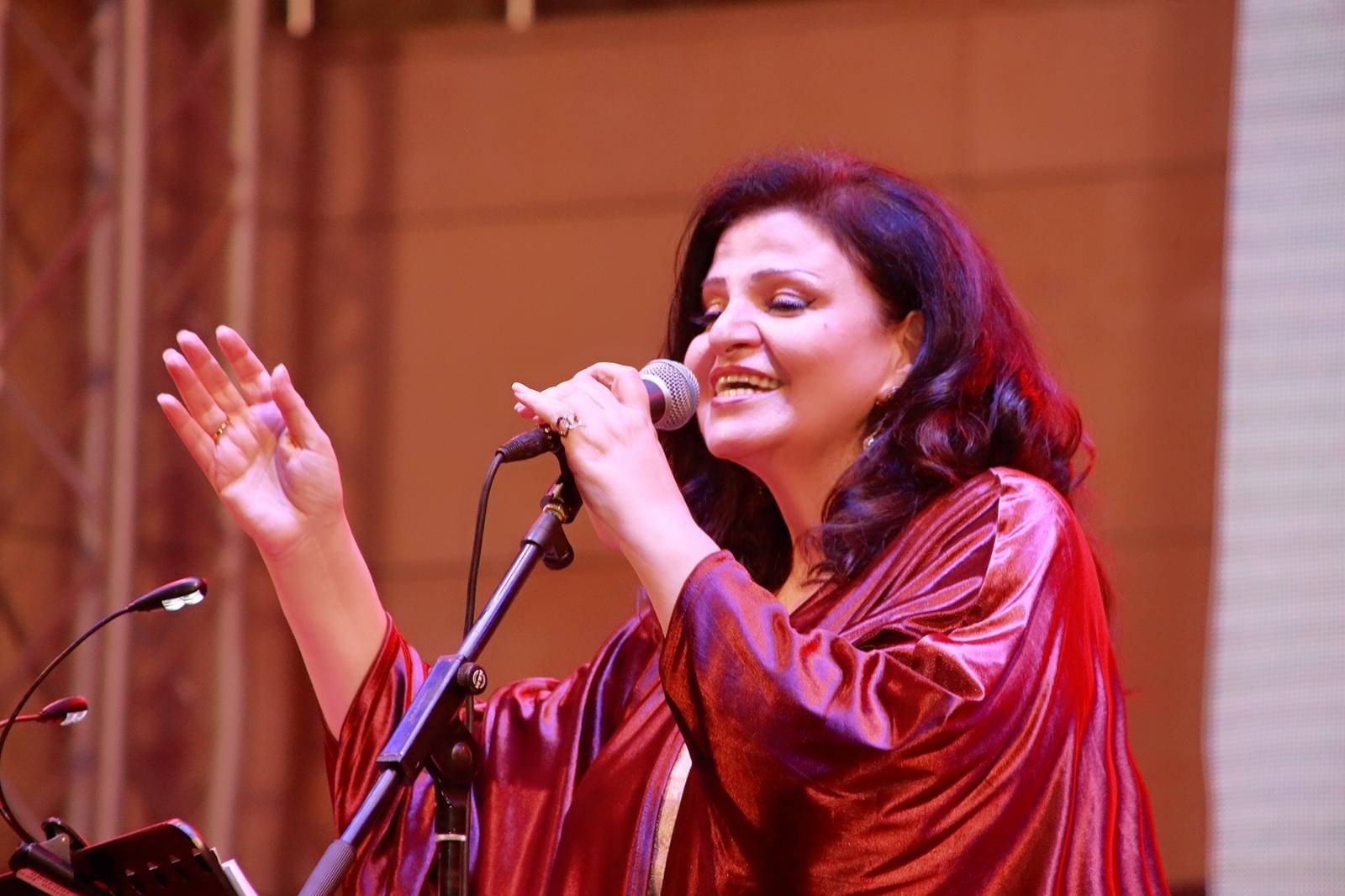 جاهدة وهبه أضاءت شعلة الأمل في "بيروت ترنّم"