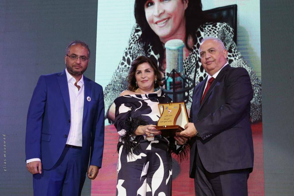 أرض المبدعين في إحتفالية صمود وطن "المكرمون هم الحجر الاساس في صمودنا "