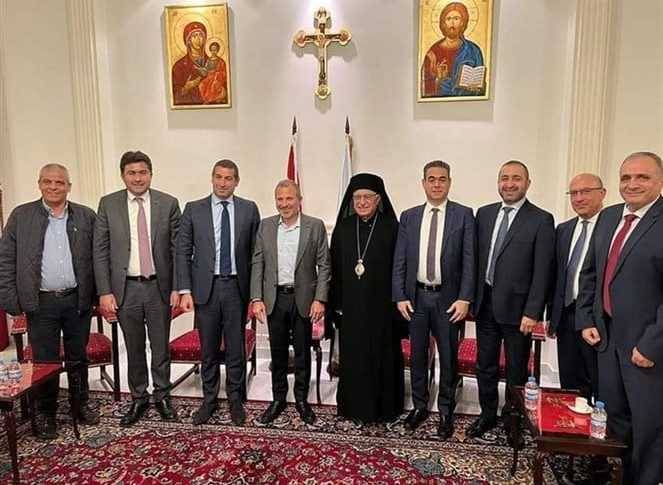 باسيل يزور على رأس وفد من التيار البطريرك العبسي