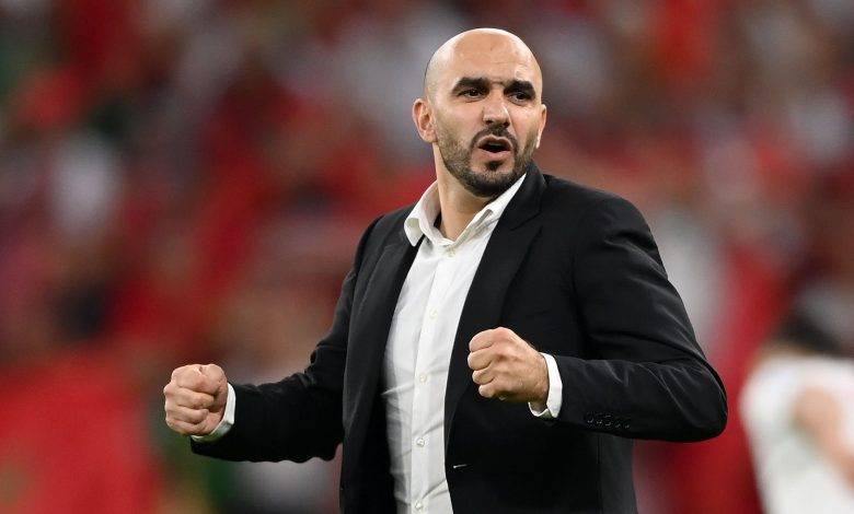 إلى جانب غوارديولا وكلوب.. الركراكي مرشح لجائزة أفضل مدرب!
