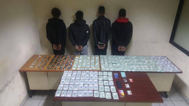 كمينان لشعبة المعلومات في الدورة يوقعان بأربعة مروجي مخدرات